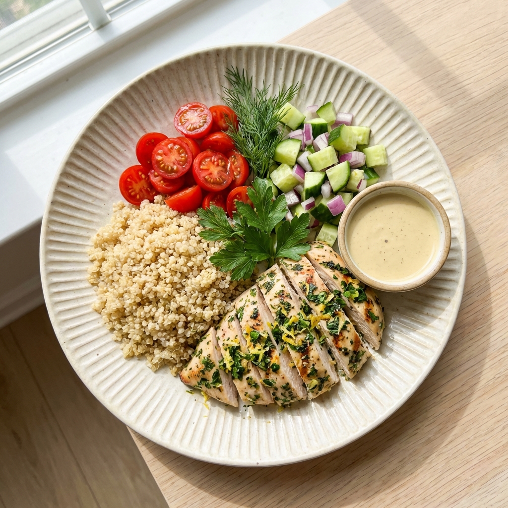 Success Meal Prep Plate